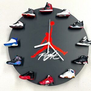 🔥Air Jordan 3d mini printed Flight Clock. 🔥